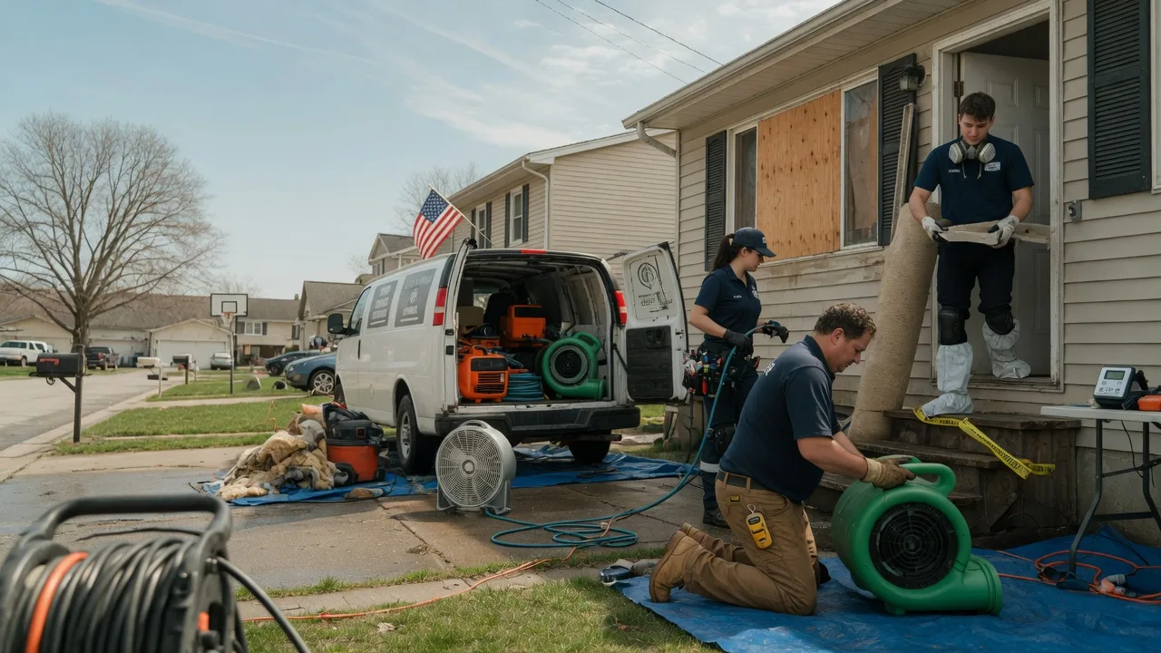 Water Damage Restoration in Elwood, IN near me